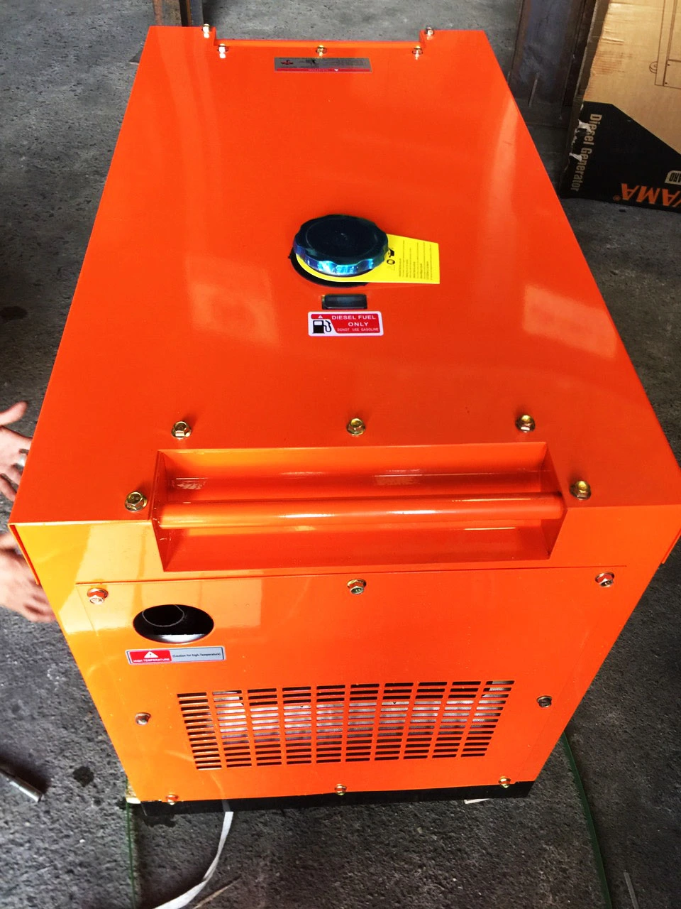 may phat dien chay dau mitsuyama tl 9000 7 0kw 2