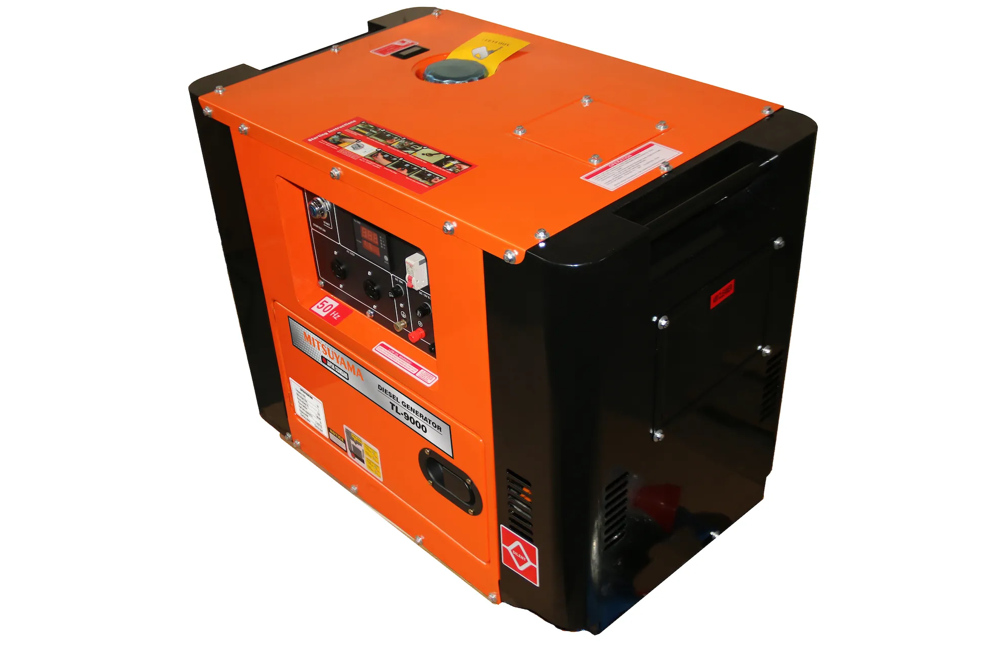 may phat dien chay dau mitsuyama tl 9000 7 0kw 5